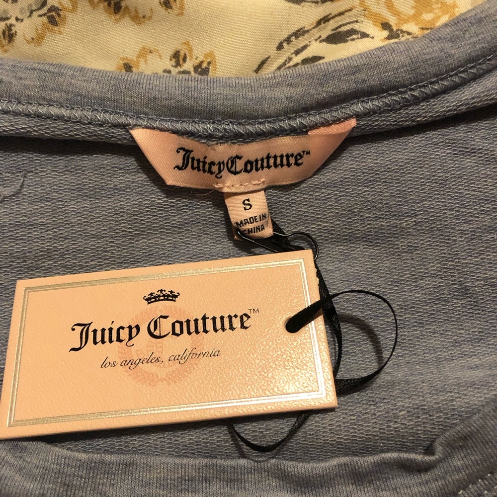 Juicy couture blue long sleeve